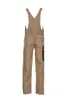 Planam Latzhose Canvas 320 Gr. 64 khaki/schwarz Produktbild-Vorschau 2