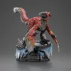 A dinosaur figurine on a rocky, icy base with the Jurassic World logo. Podgląd zdjęcia produktu