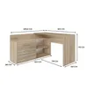 Bureau avec commode MIKOL - chêne sonoma Voir les images du produit 7
