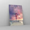Bilder auf glas - Einteilig - Laterne Meer Küste - 70x100cm Produktbild-Vorschau 4