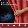 1x Samt Thermovorhang Kälteschutz Kräuselband Produktbild-Vorschau 5