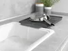 WENKO Tapis d'égouttement Linea Gris Vaisselle Aide cuisine Voir les images du produit 5