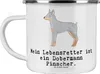 Mr. & Mrs. Panda Teebecher Dobermann Pinscher Lebensretter Produktbild-Vorschau 1