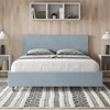 Moderner eleganter 3-Sitzer Stoffsofa 208 cm Sakar 180 - Produktbild-Vorschau 6