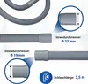 Ablaufschlauch 3,5 m universal 19/22mmØ für Waschmaschine Produktbild-Vorschau 3