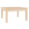 vidaXL Couchtisch 55x55x30 cm Massivholz Kiefer Produktbild-Vorschau 1