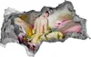 Selbstklebender Loch-3D-Aufkleber 95x73 cm Oben-ohne-Frau Produktbild-Vorschau 1