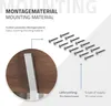 ML-Design 2x Rückenlehnenhalterung, Silber, aus Stahl, für Produktbild-Vorschau 6