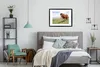 MuchoWow® Gerahmtes Poster Pferd - Licht - Schatten 80x60 Produktbild-Vorschau 7