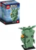 A LEGO BrickHeadz Lady Liberty set is shown, with the box and the assembled model. Produktbild-Vorschau