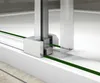 110x90cm & 6mm Sicherheitsglas Höhe 195cm Schwebetür Produktbild-Vorschau 6