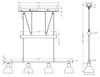 LED-Pendelleuchte - Nickel matt - Weiß - Glas - Metall - Produktbild-Vorschau 7