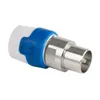 Hirschmann KOS 5, Männlich, 7,2 mm, 75 Ohm, Blau, Weiß, 1 Produktbild-Vorschau 1