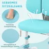 COSTWAY Schreibtischstuhl, 43-55 cm höhenverstellbar, Produktbild-Vorschau 6