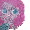 A close-up of a diamond painting kit featuring a cartoon mermaid character. Voir les images du produit