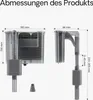 SunSun HBL-303 závěsný filtr Akvarijní závěsný filtr 350l/h Náhled obrázku produktu 11