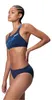 Speedo Medley Bikini Damen chlorbeständig, Farbe:Blau, Produktbild-Vorschau 2
