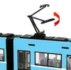 Tram Moderno Blu Design Ostrava 47 Cm Anteprima dell’immagine prodotto 3
