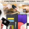 Pouzdro pro Samsung Galaxy A22 5G, kožené flipové pouzdro s Náhled obrázku produktu 6