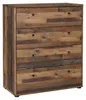 TEMPRA Kommode mit 4 Schubladen im Old-Wood-Vintage Look, Produktbild-Vorschau 9