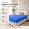 Microfaser Marke Spannbettlaken  120 x 200 cm + 30 cm Produktbild-Vorschau 2