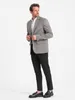 Ombre Clothing Karierte Herrenjacke Durothil grau S Produktbild-Vorschau 5