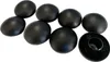 Set mit 8 schwarzen 25-mm-Stangenkappen für Trampolin Produktbild-Vorschau 1