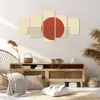 Bild auf Leinwand - Leinwandbild - 5 Teile - Abstraktion Produktbild-Vorschau 7