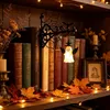 Boekenrek lampen set van 3 – Vintage LED nachtlampjes, Productafbeelding-voorbeeld 2