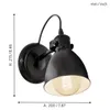 EGLO lampada da parete "PRIDDY" in bianco e nero 49468 Anteprima dell’immagine prodotto 14