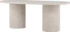 Esstisch Narvik Oval 200*100cm - Beige Marmoroptik Produktbild-Vorschau 9
