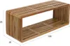 Housecraft Living Djia Couchtisch Rechteckig Teakholz Produktbild-Vorschau 6