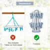 Comparison of two types of sock dryers, one non-foldable and one foldable. Produktbild-Vorschau
