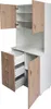 Küchenbuffet Blanca 180x80x40 cm mit Regalfächern und Produktbild-Vorschau 4