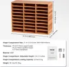 Organizzatore di documenti in legno VEVOR con 27 scomparti, Anteprima dell’immagine prodotto 7