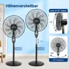 Aigostar Leise Ventilator mit Fernbedienung, 80° Produktbild-Vorschau 6