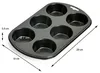 Kaiser 2300646213, Muffin-Backform, Rechteckig, Eisen, Produktbild-Vorschau 6