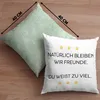 Trendation - Lustige Deko-Kissen mit Füllung 40x40 mit Produktbild-Vorschau 4