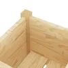 vidaXL Fioriera 31x31x70 cm in legno di pino massiccio Anteprima dell’immagine prodotto 9