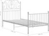VidaXL 324845, Weiß, 104 cm, 2,06 m, 124 cm, 1000 x 2000 Produktbild-Vorschau 5