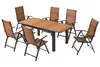 A set of outdoor furniture including a table and chairs, displayed on a white background. Náhled obrázku produktu