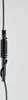 A close-up view of a black cable with a coiled spring mechanism. Produktbild-Vorschau