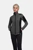 HAKRO Strickfleecejacke Damen #236 Gr. L anthrazit-meliert Produktbild-Vorschau 5
