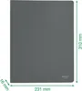 Leitz 46760035, Blau, Polypropylen (PP), 20 Taschen, 40 Produktbild-Vorschau 6