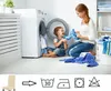 Elastischer Velvet-Stuhlbezug in Beige für verschiedene Produktbild-Vorschau 15