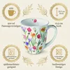 Tasse aus Porzellan Flowers in spring  - Frühlingsblumen Produktbild-Vorschau 4