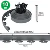 A product image showing a roll of flexible lawn edging, stakes, and measurement details. Náhled obrázku produktu