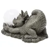 Gartendrache mit Solarlampe - Licht, Deko, Drache Produktbild-Vorschau 4