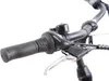 Close-up of a bicycle handlebar with grip, gear shifter, and brake lever. Produktbild-Vorschau