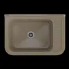 Granitan | Lavabo - Lavello 50,8x33,8 cm - Lavello beige - Anteprima dell’immagine prodotto 4